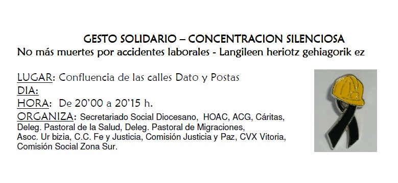 imagen No más muertes por accidentes laborales